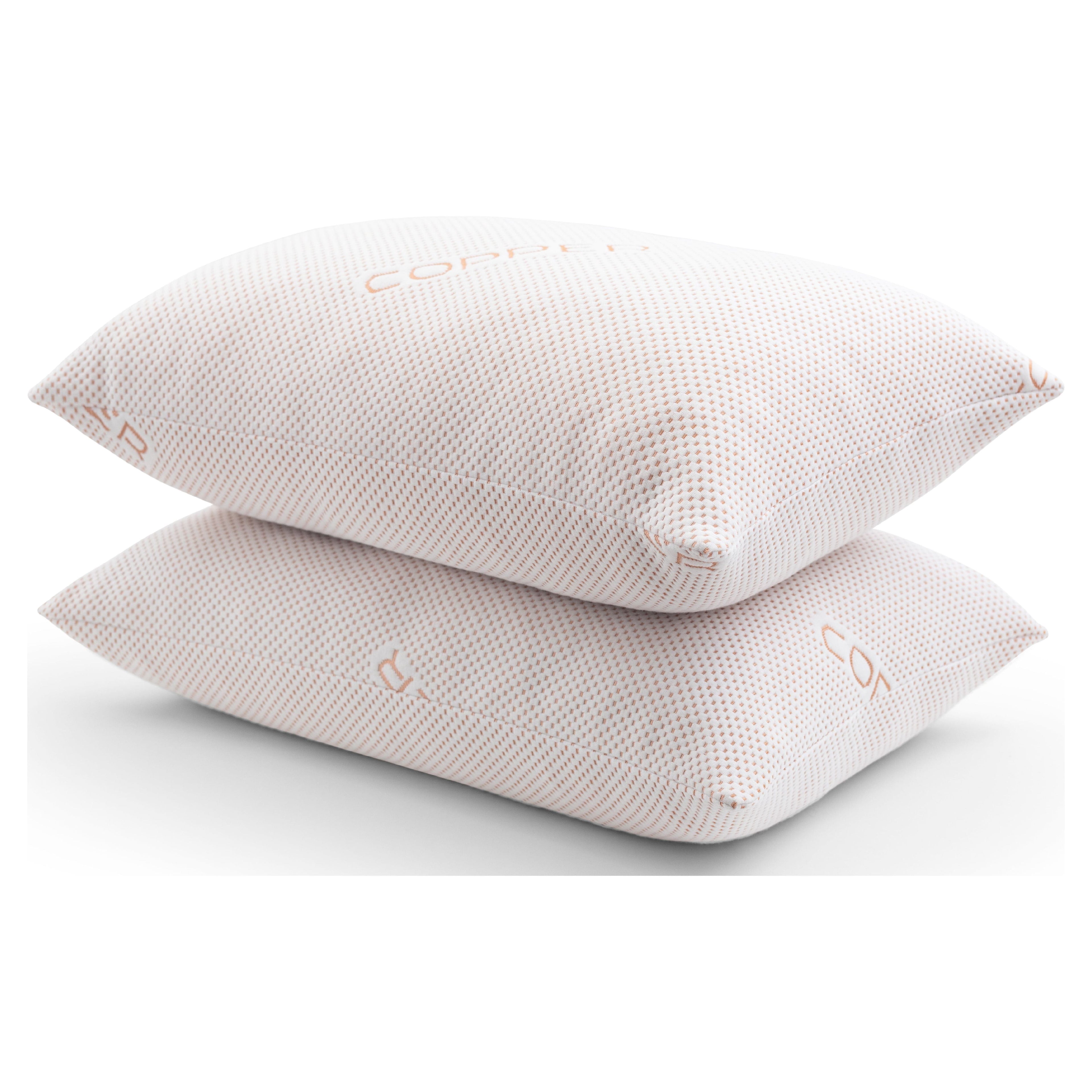 Luxury Knit Bed Pillow 2 Pack, Standard/Queen, Polyester