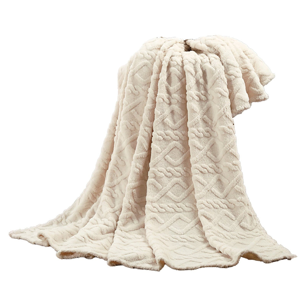 Clearance Under $5 Throw Blanket, Super Soft Warm Solid Color Thicken Flannel Blankets, Microfiber Machine Washable f...
