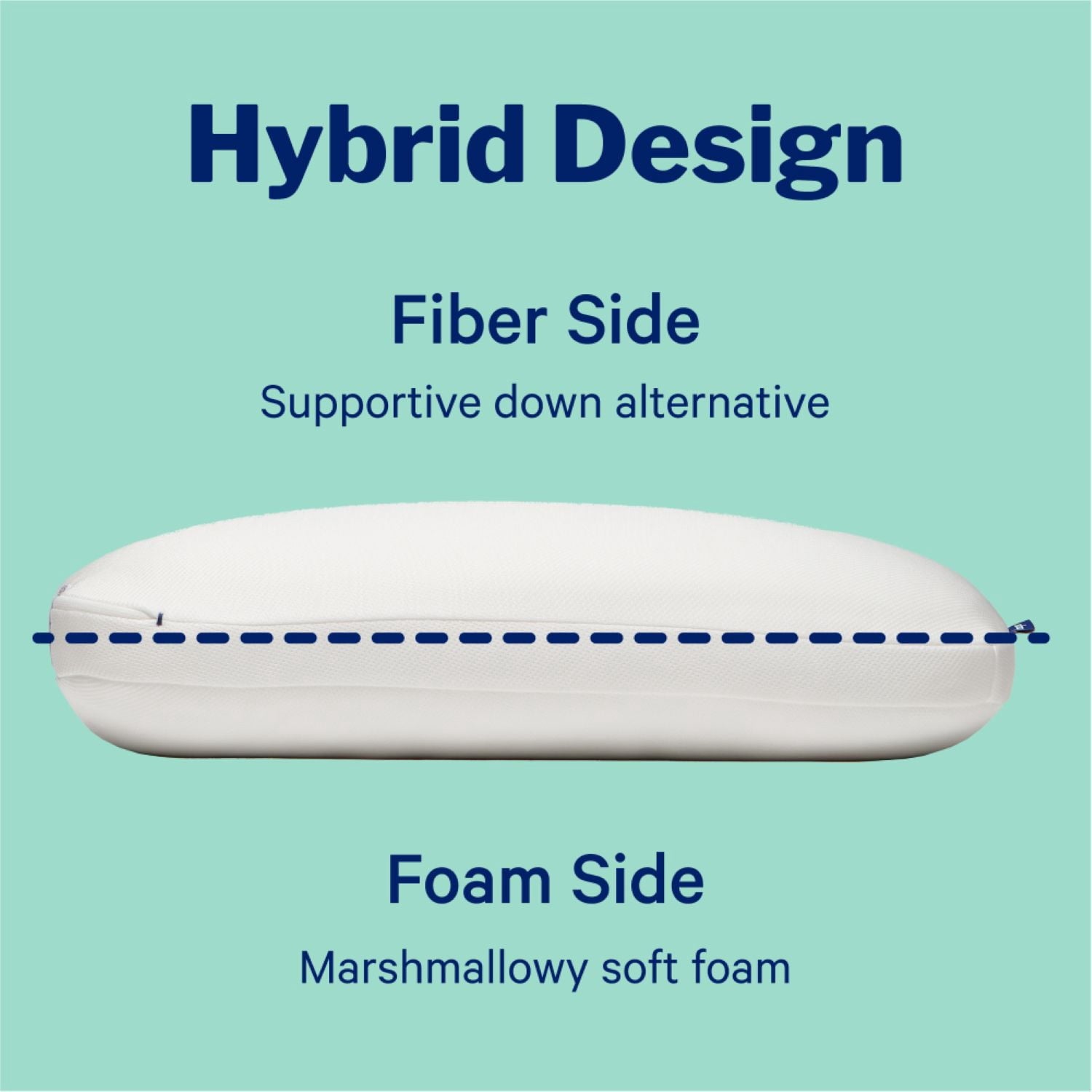 Essential Cooling Hybrid Pillow, Standard