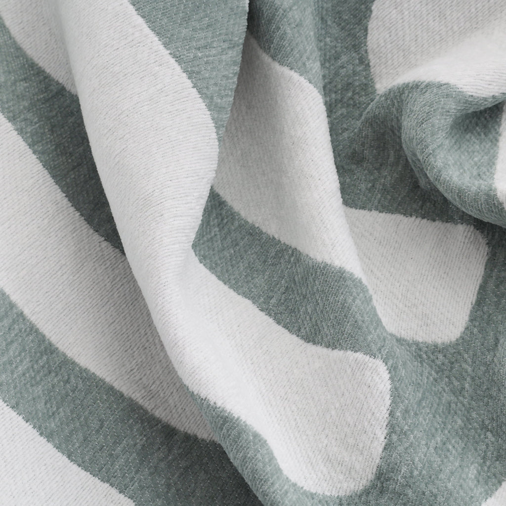 Chenille Jacquard Soft Throw Blanket, Soft Sea