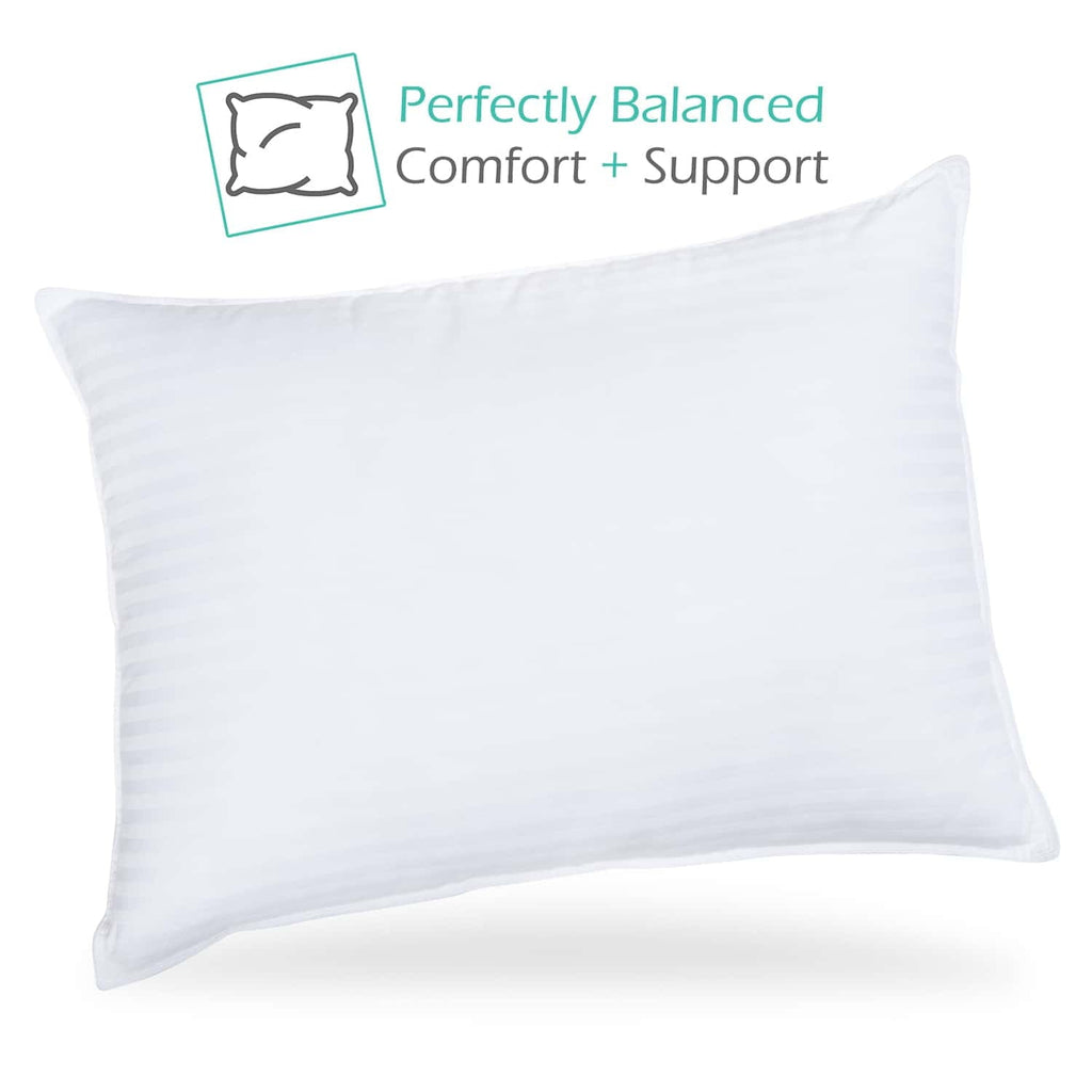 Down Alternative Pillow, Stanard/Queen Pillows for Bed, Soft Supportive Hotel Quality Pillows